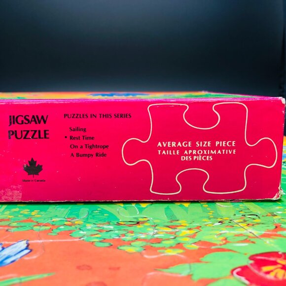 Vintage 70s Maya The Bee Jigsaw Puzzle: 60 pcs COMPLETE, GenX Cartoon Character - Picture 10 of 15